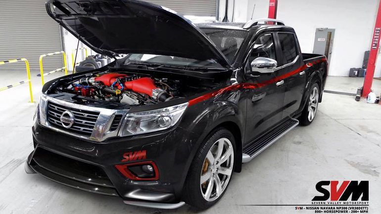 Nissan Navara με 800 άλογα και 320 χλμ../ώρα τελική ταχύτητα…